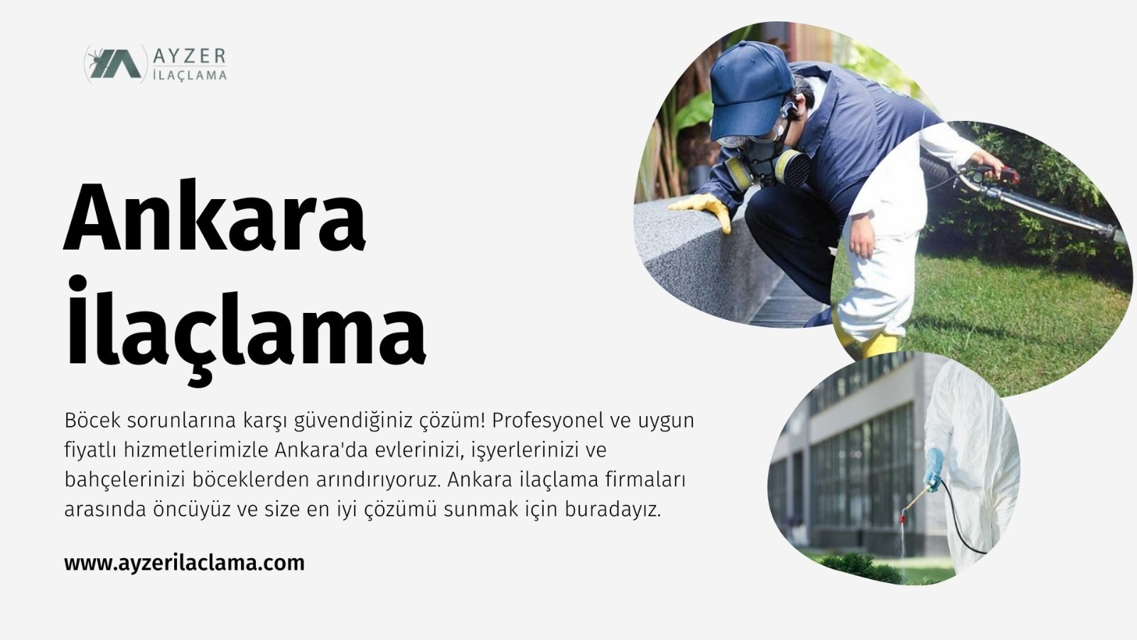 Ankara ilaçlama firması: Ayzer İlaçlama